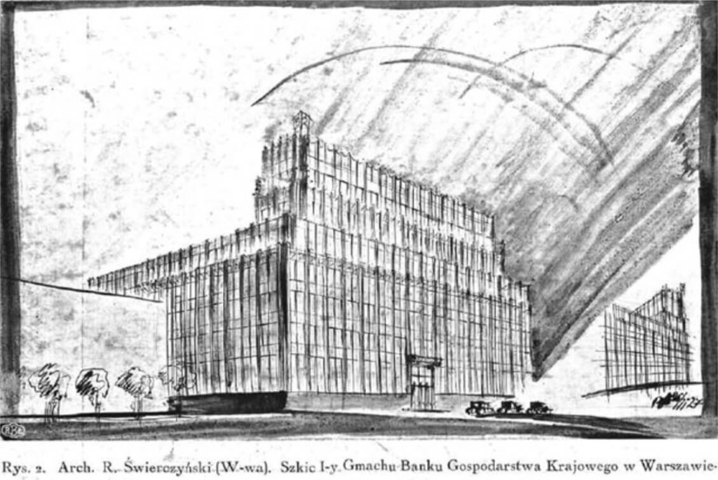 Design by R. Świerczyński, 1927